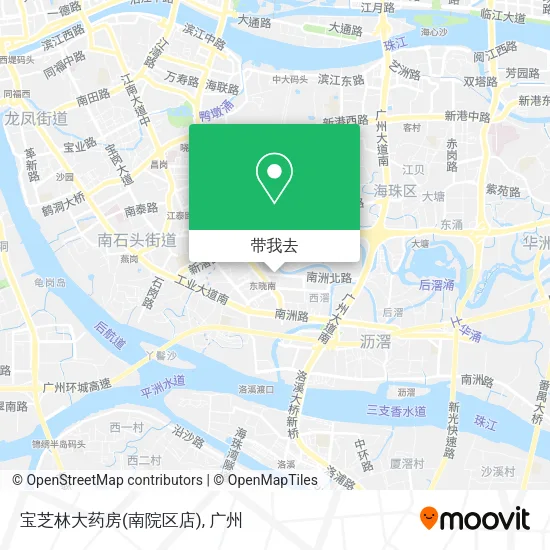 宝芝林大药房(南院区店)地图