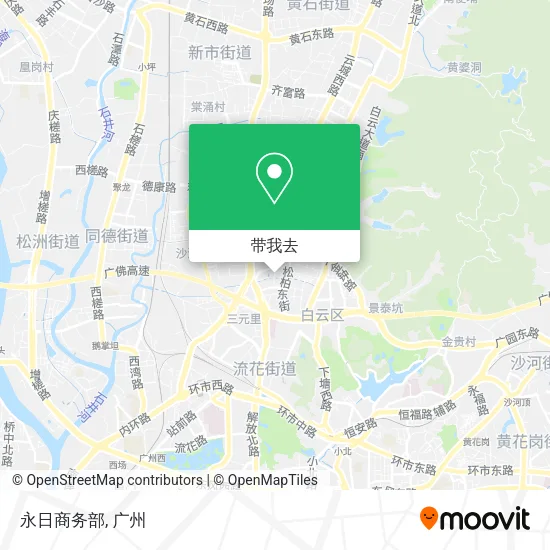 永日商务部地图