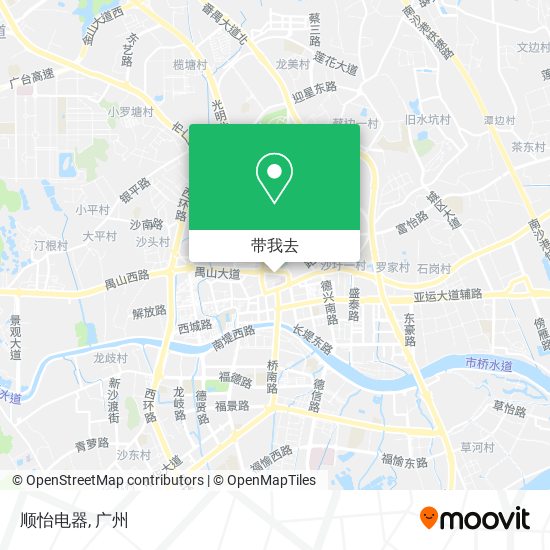 顺怡电器地图