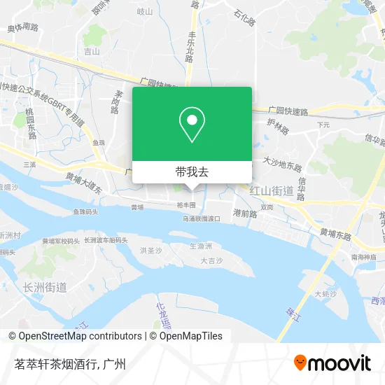 茗萃轩茶烟酒行地图