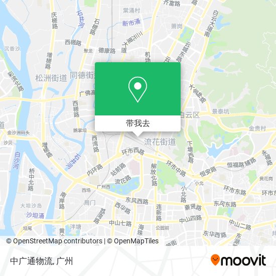 中广通物流地图