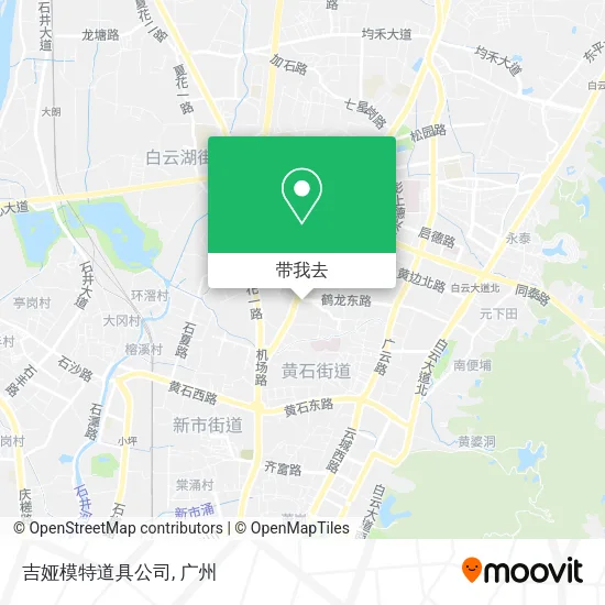 吉娅模特道具公司地图