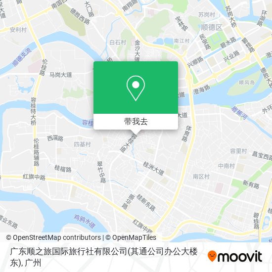 广东顺之旅国际旅行社有限公司(其通公司办公大楼东)地图