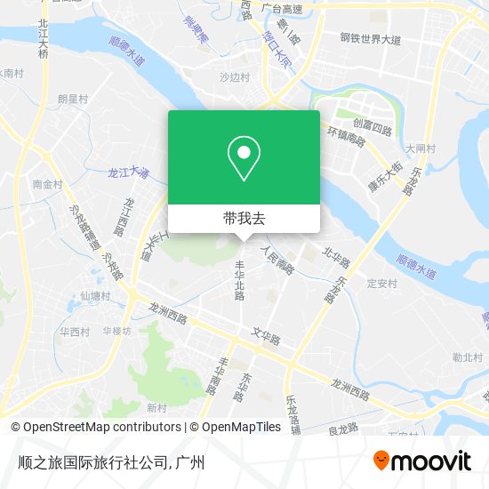 顺之旅国际旅行社公司地图