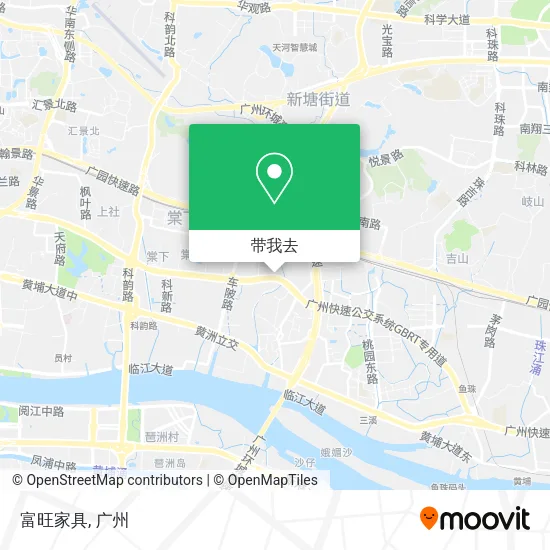 富旺家具地图