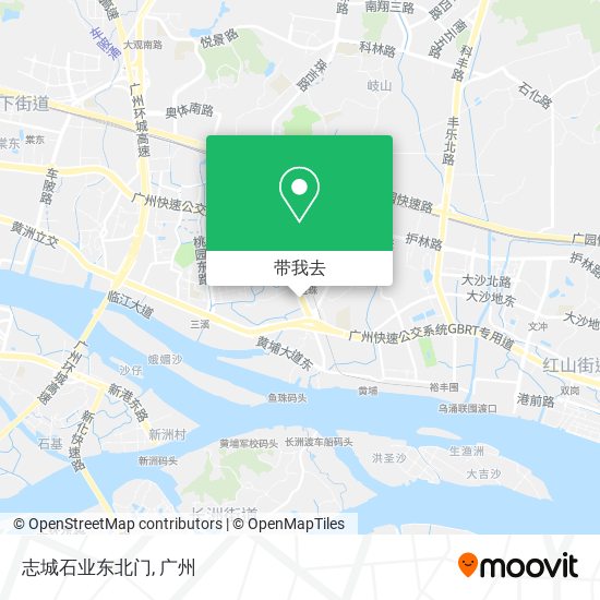 志城石业东北门地图