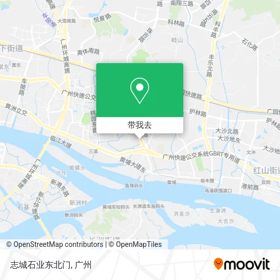 志城石业东北门地图