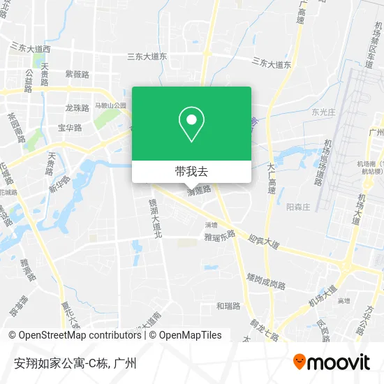 安翔如家公寓-C栋地图