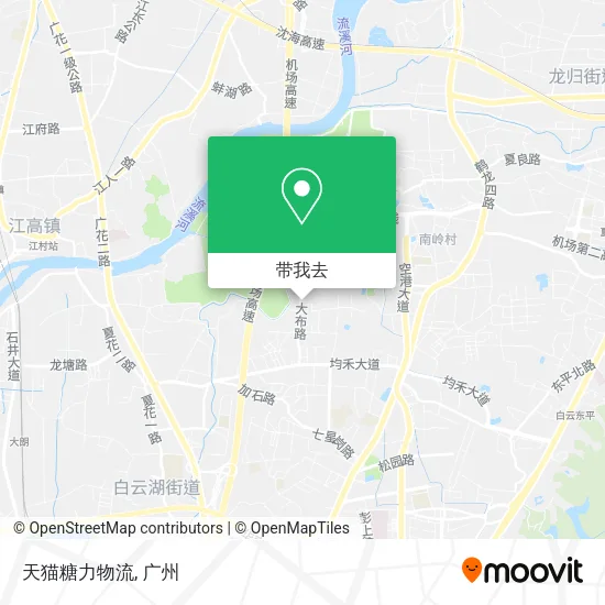 天猫糖力物流地图