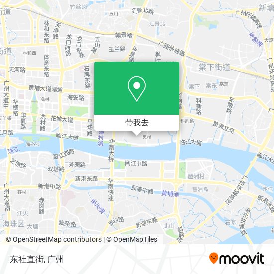 东社直街地图