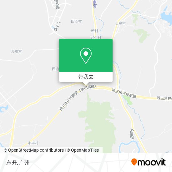 东升地图