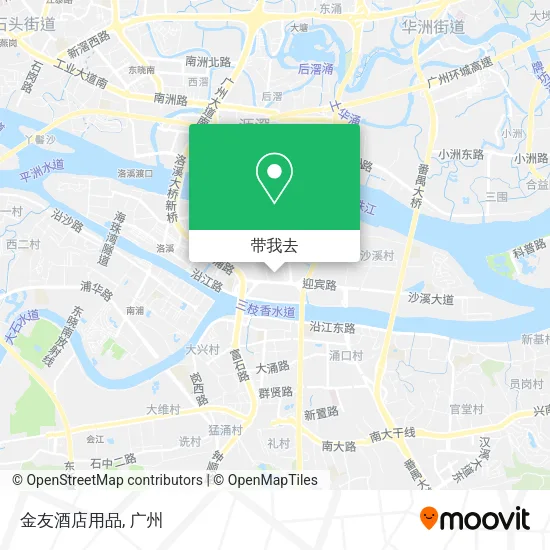 金友酒店用品地图