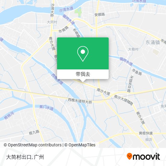 大简村出口地图