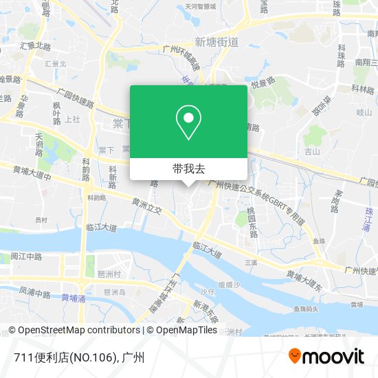 711便利店(NO.106)地图