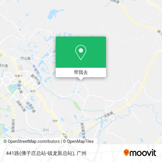 441路(佛子庄总站-镇龙新总站)地图