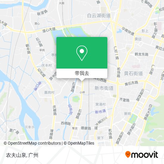 农夫山泉地图