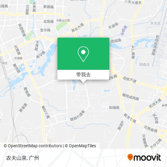 农夫山泉地图