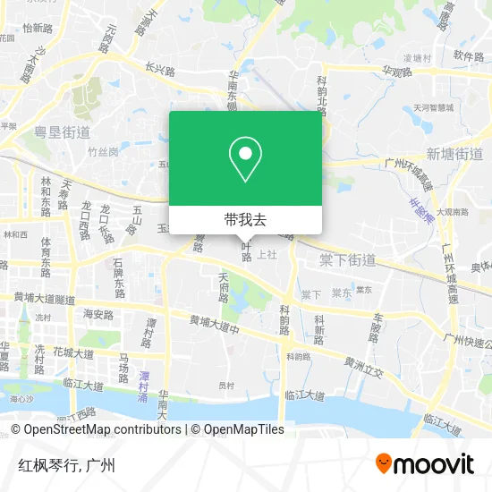 红枫琴行地图