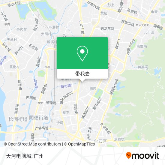天河电脑城地图