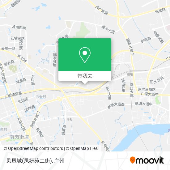 凤凰城(凤妍苑二街)地图