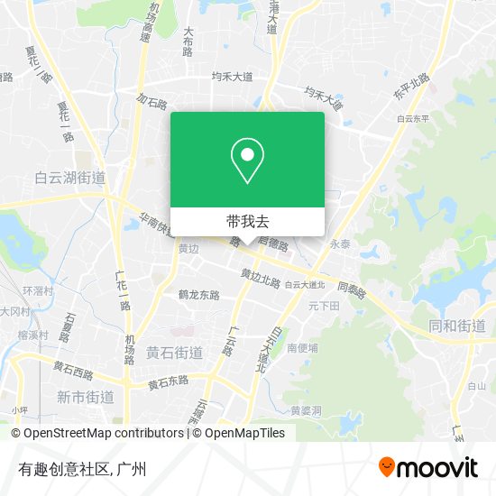有趣创意社区地图