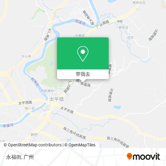 永福街地图