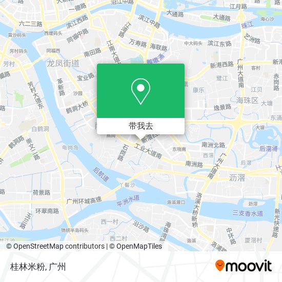 桂林米粉地图