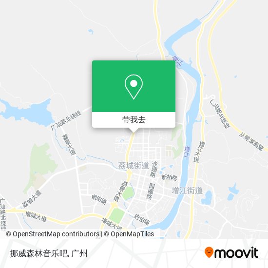 挪威森林音乐吧地图