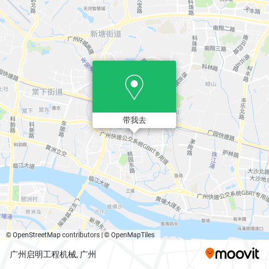 广州启明工程机械地图