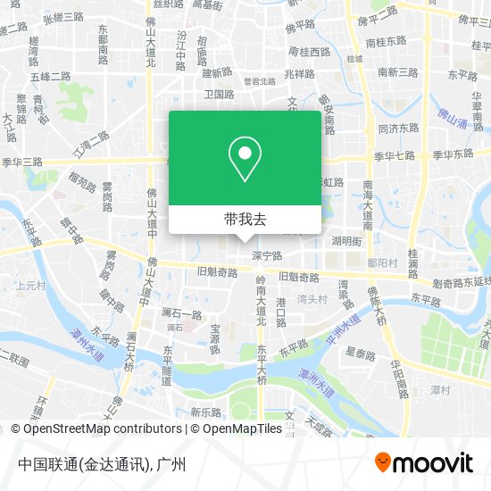 中国联通(金达通讯)地图