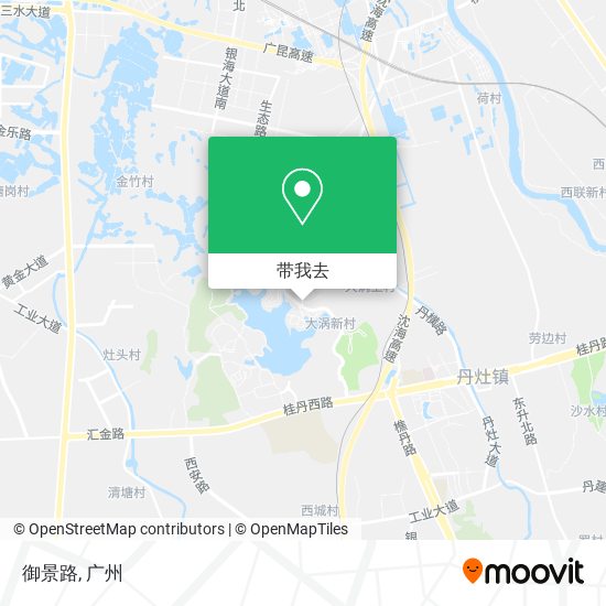 御景路地图