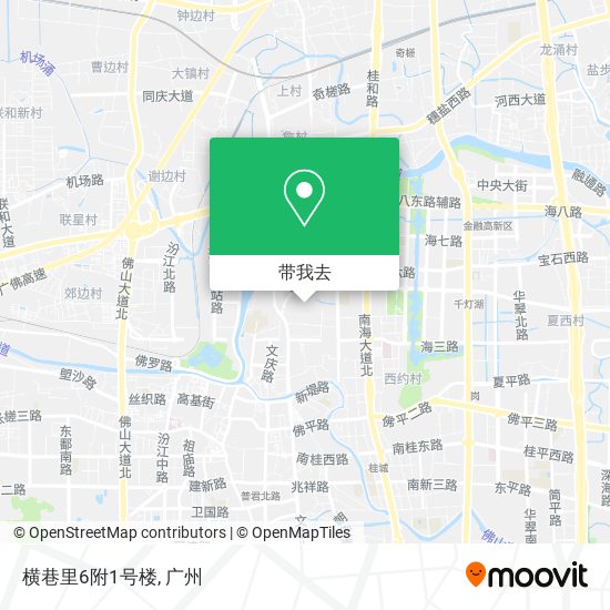 横巷里6附1号楼地图