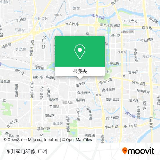 东升家电维修地图