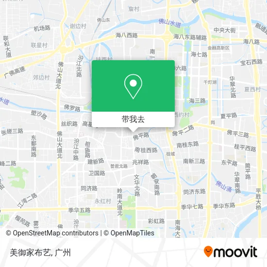 美御家布艺地图
