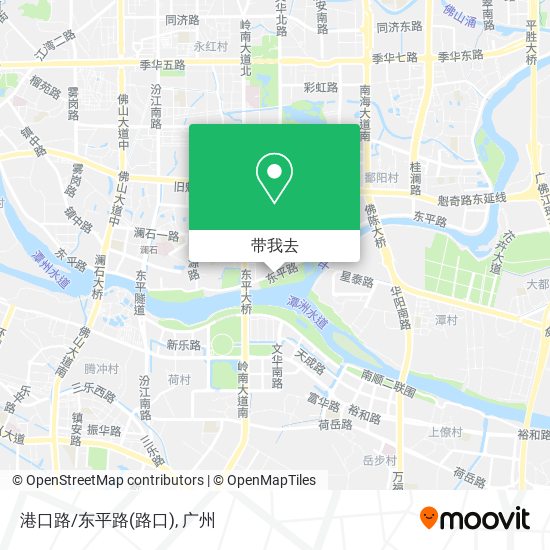港口路/东平路(路口)地图
