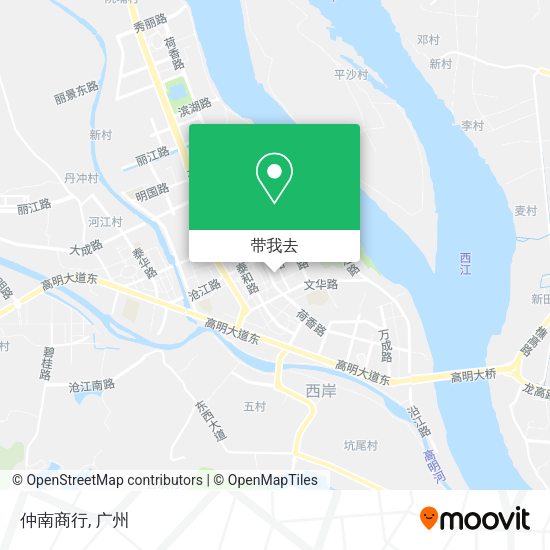 仲南商行地图