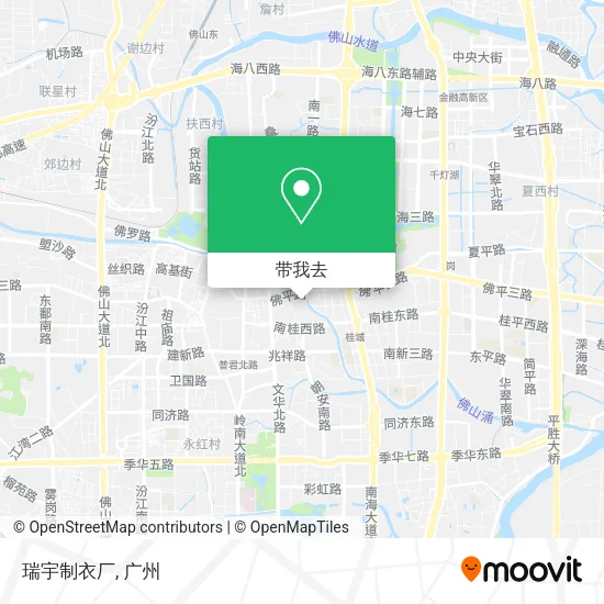 瑞宇制衣厂地图