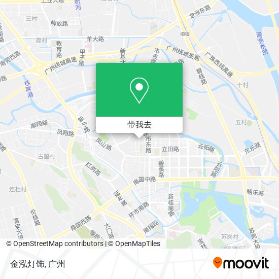 金泓灯饰地图