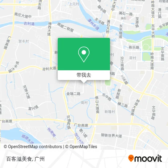百客滋美食地图