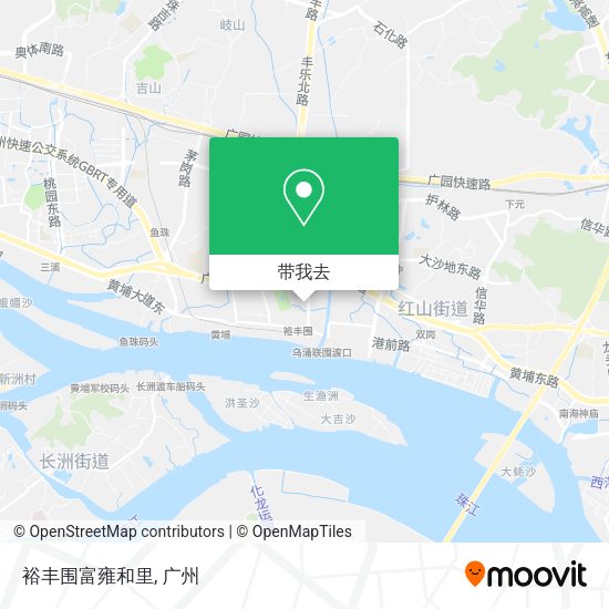 裕丰围富雍和里地图