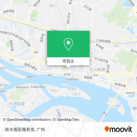 裕丰围富雍和里地图