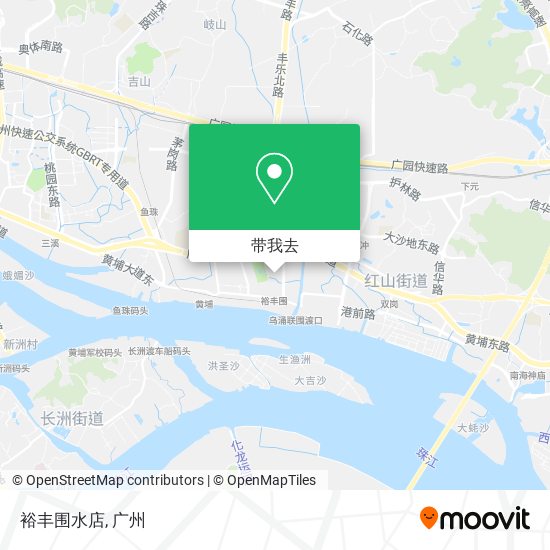 裕丰围水店地图