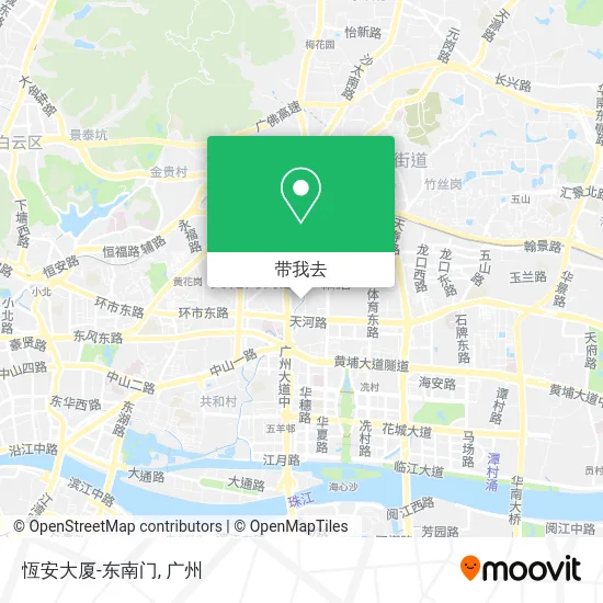 恆安大厦-东南门地图
