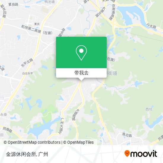 金源休闲会所地图