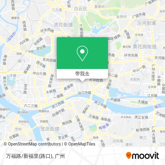 万福路/新福里(路口)地图