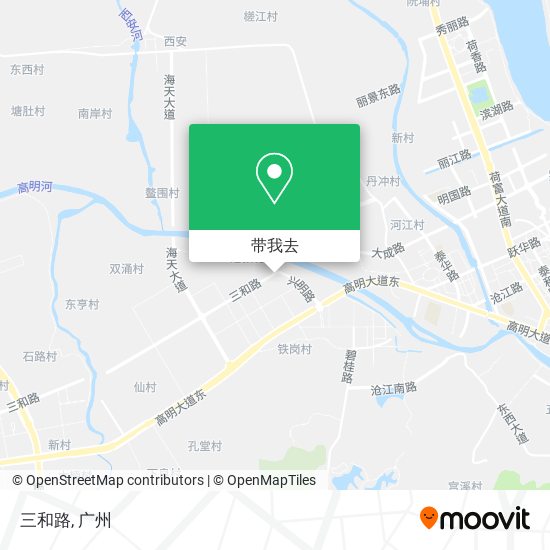 三和路地图
