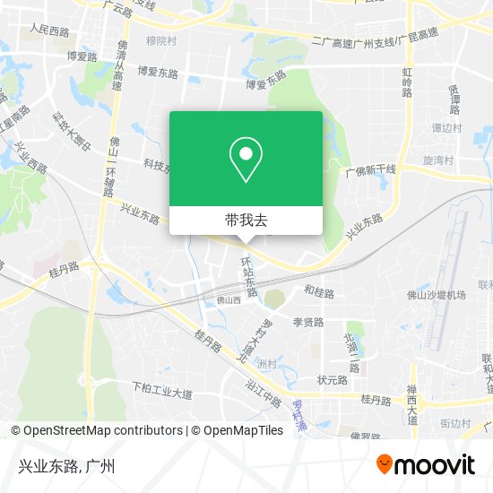 兴业东路地图