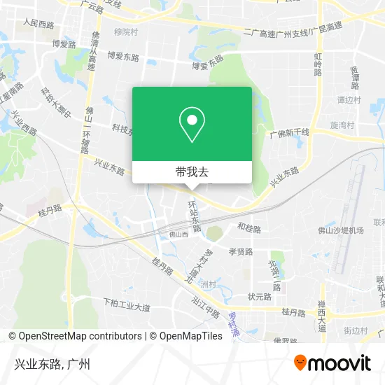 兴业东路地图