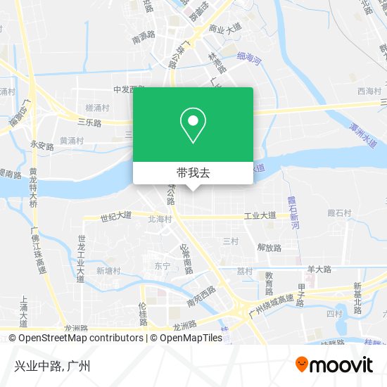 兴业中路地图