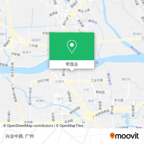 兴业中路地图